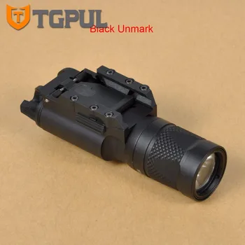 TGPUL Tactice X300V Pistol cu Lanterna Strobe Armă de Lumină LED-uri de 500 Lumeni Pistol Airsoft Vânătoare de Fotografiere Feroviar de Lumină Mai bună