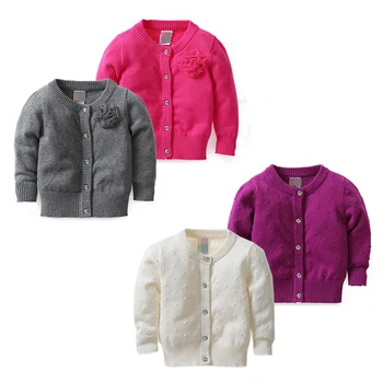 Nou primavara toamna pulovere fete pentru copii haine copii cardigan pulover, jachete TRICOT fete tricotate pulover baby coat