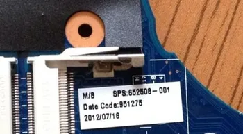 652508-001 652508-501 se Potrivesc pentru HP EliteBook 8760W Notebook placa de baza QM67 Cu grafică slot