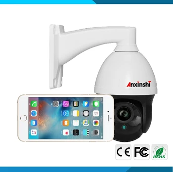 Mini Camera PoE IP PTZ 3X optic rezistent la apa CCTV PTZ Speed Dome, IR-CUT, Onvif Mobile P2P H. 264 în aer liber, Camera de Securitate