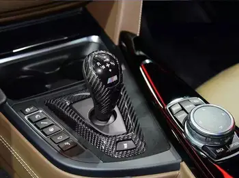 Styling auto din Fibra de Carbon Gear surround capac ornamental Pentru BMW M Seria F80 M3 82 M4 RHD