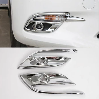Pentru Mazda 3 M3 Axela 2017 2018 ABS Cromat Masina lămpii de Ceață Față Lampă Capac Turnare Trim Protectori Accesorii 2 buc/set