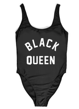 2017 sexy scrisoarea imprimate-o singură bucată costume de baie femei culoare negru maillot de bain femma femei de vară costum de plajă, costume de baie fara pad