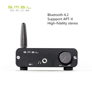 SMSL B1 Digital Hifi Bluetooth CSR 4.2 Receptor Audio Decoder Digital Platan Suport APT-X carcasa din Aluminiu de Înaltă Calitate