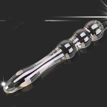 Imens de Sticlă, dop de fund margele Grand anal tub penis artificial jucarii sexuale pentru femei penis punctul G jet de Cristal GAY anal prostata stimulator