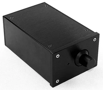 WA58 Amplificator Șasiu din Aluminiu Carcasă Cutie de Caz Shell pentru Audio AMP