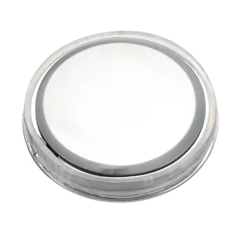 100buc Mini Ceas Cuarț Circulație a Introduce Rundă de 40 mm gaură Albă de argint de Apelare Ton Bezel cifră arabă 45mm cadran 1.7 cm