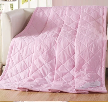FG380 Hotel&Acasă lavabil roz aer condiționat vara potrivit dubla single subțiri pături mângâietor Speciale