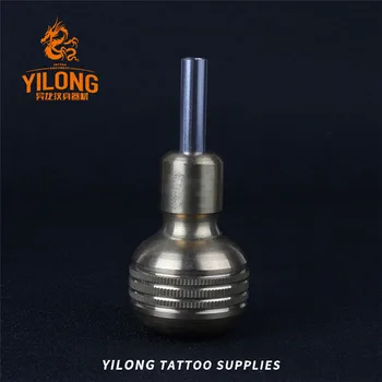 YILONG 1buc Vânzare Fierbinte 30mm Striate poftă de mâncare de Auto-Blocare grip din otel Inoxidabil Tatuaj Mânere Pentru Tatuaj Machine Gun Transport Gratuit