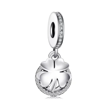 Jewelrypalace Argint 925 Floare Albă de Noroc în Jurul Brățări Cadouri pentru Femei, Cadouri Aniversare Moda Bijuterii