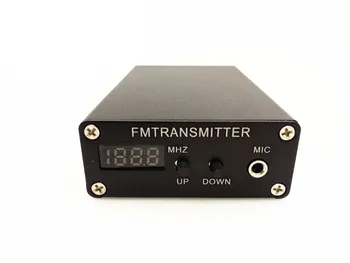 Semnal puternic RF70120 5W Portabil CNC Transmițător FM Stereo NE5532 HiFi Wireless Microfon Circuit 87-109M Frecvență