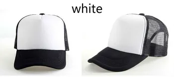 Cred alien scrisori de Imprimare Sapca Trucker Hat Pentru Femei Barbati Unisex Plasă de Dimensiunea Reglabil Alb Negru Picătură Navă M-63