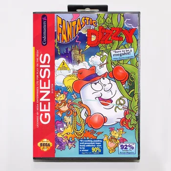 Fantastic Amețit Joc Cartuș de 16 biți MD Carte de Joc Cu Cutie de vânzare cu Amănuntul Pentru Sega Mega Drive Pentru Genesis
