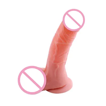 Gonflabile Realiste Mare De Silicon Penis Vagin Masaj Vibratoare Sex Feminin Masturbari Jucarii Sexuale