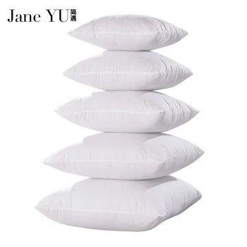 JaneYU 2018 vânzare fierbinte pernă albă în interiorul de bun bumbac Pernă de bază sănătos acasă moale accesorii transport gratuit