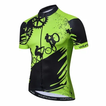 Echipament Ciclism Jersey Bărbați îmbrăcăminte biciclete biciclete de top Ropa Ciclismo maillot 2018 drum MTB jersey tineret munte Tricoul Galben în aer liber
