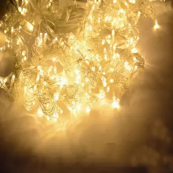 3M x 3M 300 LED-uri Zână Șir de Perdele de Lumină Fereastră Sloi de Lumini Ideal pentru Interior Acasă de Crăciun Petrecere de Nunta