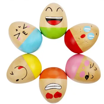 Copiii Montessori jucărie din lemn expresie ouă echilibru puzzle joc de educație cadou interesant jucărie băiat fată