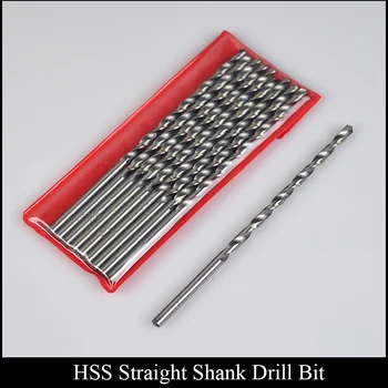 5.1 mm 5,2 mm 5.3 5.4 mm mm 5.5 mm 200 mm Lungime Extra Lungi Lemn Metal, AL Plastic de Mare Viteză din Oțel HSS Direct Shank Twist Drill Bit