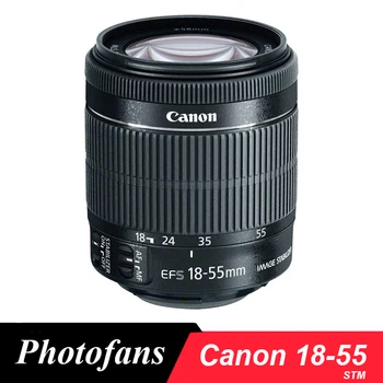 Canon 18-55 Obiectiv Canon EF-S 18-55mm f/3.5-5.6 is STM Lentile pentru 1300D 1200D 600D 700D 750D 760D 70D 60D Rebel T3i T5i T6s T6