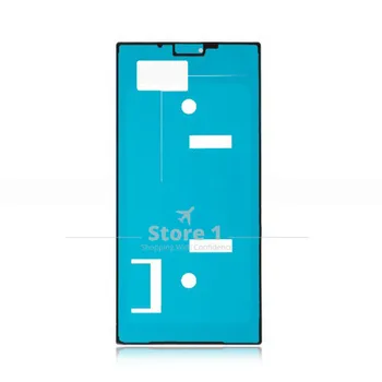 2 buc/lot Originale pentru Sony Xperia XZ LCD Frontal Cadru de Susținere Capac Carcasa Autocolant Adeziv; Touch Ecran LCD Lipici