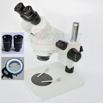 FYSCOPE 7X-90X Masă Pilon Sta Zoom Binocular Microscop Stereo inspecta PCB microscop WF20X/12MM