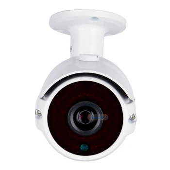 Nou HD 1080P Camera IP IMX323 H. 265 POE 48V CCTV HI3516C Glonț Metal Alb rezistent la apa de Rețea Onvif P2P de Supraveghere de Securitate