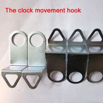 En-gros 100BUC/LOT Cuarț Ceas Mișcarea Kit Ax de metal CÂRLIG UMERAȘ ceas de perete DIY accesorii BG002 DHL