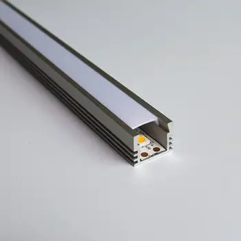 10-100 buc TS09 profil de aluminiu pentru benzi cu led-uri LED-uri de profil canal de locuințe