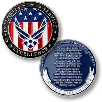 Statele unite ale americii Air Force / Jurământul de Înrolare - USAF Moneda