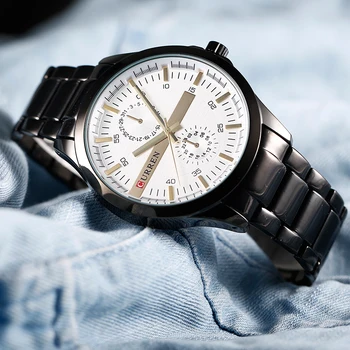 Barbati original actualul brand de lux ceas curren 8128 încheietura cuarț ceas