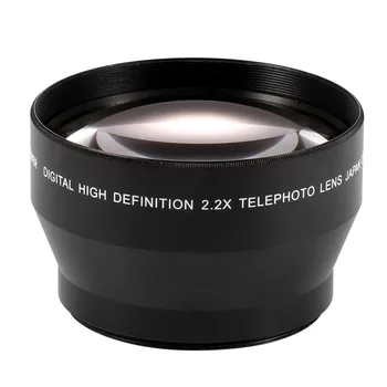 Lightdow 67MM 2.2 x Teleobiectiv Profesional de Înaltă Definiție Obiectiv pentru Canon Nikon Sony DSLR