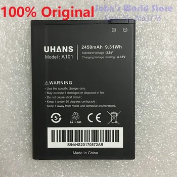Original, Nou Pentru UHANS A101 A101S 2450mAh UHANS baterie de Telefon Mobil Smartphone Înlocuirea Bateriei