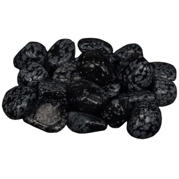 200Gram Piatră prețioasă Naturale Obsidian Fulg de nea Cristal Vrac Scazut de Piatră Chakra Reiki de Vindecare Minerale