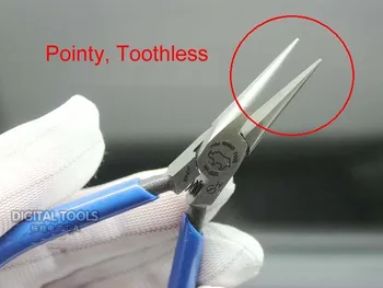 Japoneze RHINO YP-502 120mm Nas Lung Clește Super Tare Ascuțite Toothless Pentru Prelucrare Bijuterii
