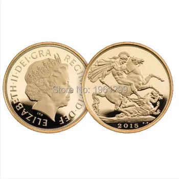 Marea Britanie Aur Suveran St. George & Dragon Monede transport gratuit