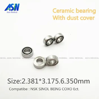 10pc SR144 vitezei piesa ceramică rulmenti nsk toți coxo compatibil Dentare Rulmenti 3.175*6.35*2.381 mm ASIN