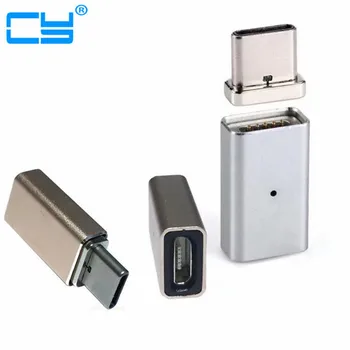 USB3.1-usb Tip c-c Magnetice Incarcator Cablu Converter Pentru Telefonul Mobil Android Încărcare Automată de Adsorbție Magnet Cablu Adaptor
