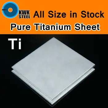 Foaie de titan UNS Gr1 TA2 Titan Pur Ti Placa de Grosime Subțire Plat Anti-coroziune pentru Industria de Mucegai Mașină sau Material DIY