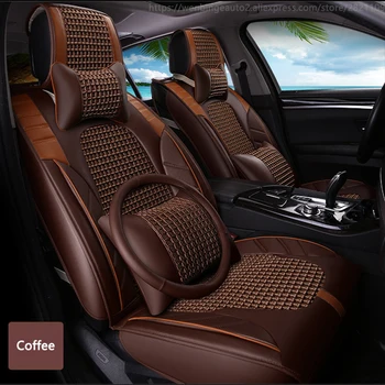 De înaltă calitate din Piele de scaun de masina acoperire pentru Hyundai solaris ix35 i30 ix25 accent, Elantra tucson Sonata automobile accesorii de acoperire