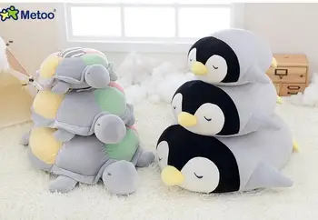 Candice guo! Q jucărie de pluș Metoo mare animal de culoare curcubeu turtle pinguin papa perna creative ziua de Crăciun cadou 1 buc