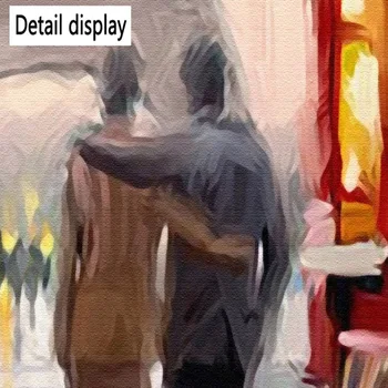 European Stil Stradă Pictură în Ulei Fotografie 3D Tapet Mural Cafe Restaurant Interior de Moda, Decor de Perete de Hârtie Papel De Parede 3D