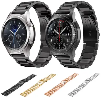 DAHASE din Oțel Inoxidabil Trupa Ceas pentru Samsung Gear S3 Frontieră Curea de Viteze S3 Clasic Brățară Inteligent Ceas cu Ajusta Instrument