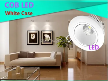 Arriva Alb Caz 50PCS 3W COB LED Lumina Plafon de Înaltă Luminozitate Alb Rece/Alb Cald Transport Gratuit