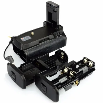 DSTE Verticale Battery Grip pentru NIKON D3100 D3200 D3300 D5300 aparat de Fotografiat Baterie Maner Suport de la Distanță de Control Cu 2 BUC EN-EL14