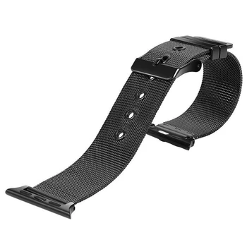 De lux Milanese curea pentru apple watch band 42mm 38mm oțel inoxidabil brățară de metal ochiurilor de plasă centura watchband pentru iwatch serise 3 2 1