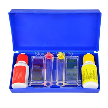 Calitatea apei Tester de Testare pH, CL2 Clor HydroTools Piscină cu Apă Instrument de Testare Kit