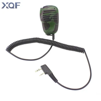 Mini Camuflaj Microfon K25 Difuzor Microfon Pentru Două Fel de Radio Kenwood BAOFENG UV-5R 5RA 5RE Plus Walkie Talkie