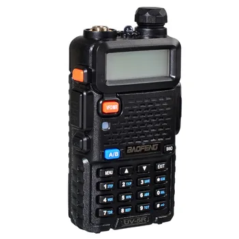 4-BUC Noul Negru BAOFENG UV-5R Walkie Talkie VHF/UHF 136-174 / 400-520MHz Două Fel de Radio Cu Transport Gratuit