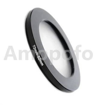 72mm-52mm Pas în Jos de Metal lentile cu filtru Inel Adaptor/72mm Obiectiv de 52mm UV CPL ND Accesoriu